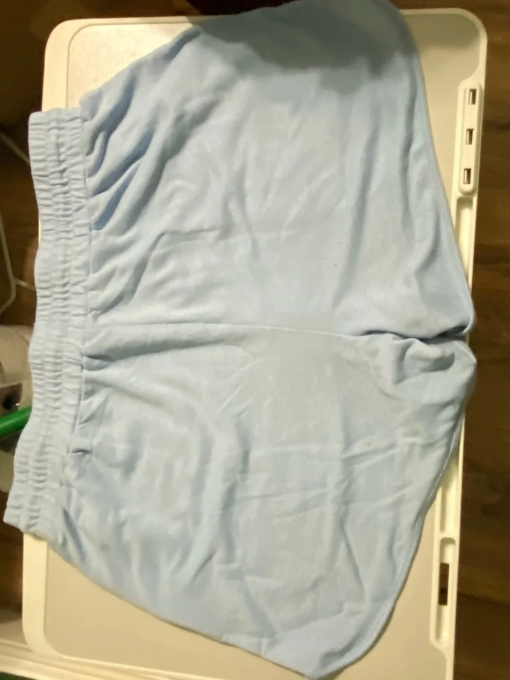 Light Blue Women’s Drawstring Lounge Shorts